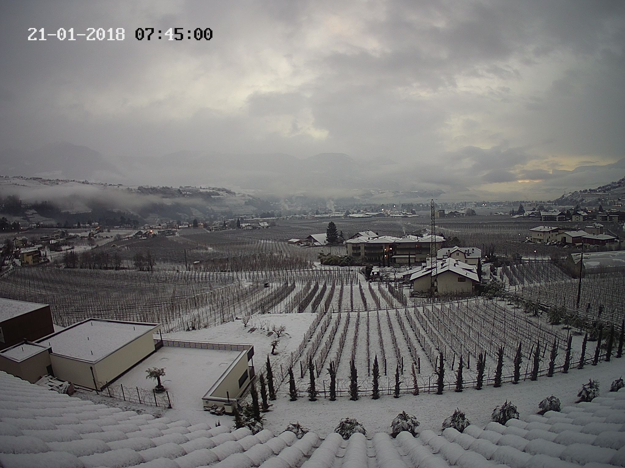 Nuova spolverata di neve e lunedì ancora fiocchi