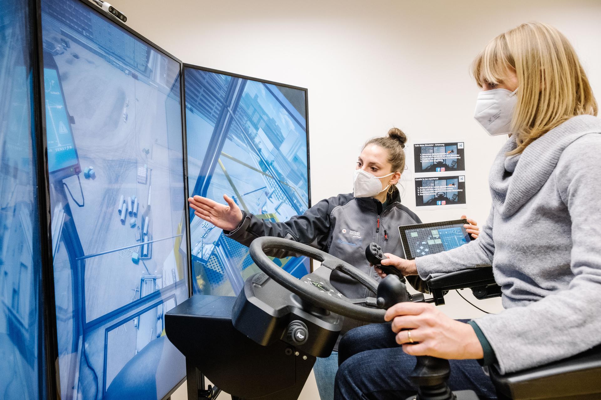 Simulatori ed esoscheletri, l'innovazione entra nei cantieri con  Niederstätter